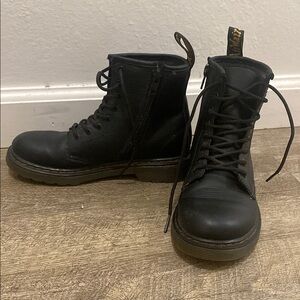 Dr. Martens Black Leather Boots